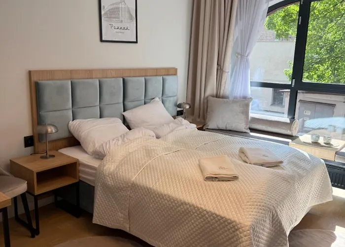 Jtb In The Centr Of דירה *